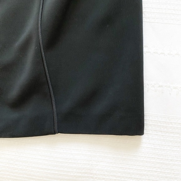 GIORGIO ARMANI BLACK HIGH RISE BANDAGE PENCIL SKIRT - XS (IT38) - Picture 10 of 10